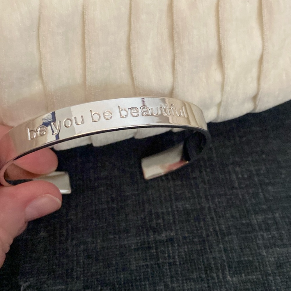 Be You Be Beautiful cuff bracelet